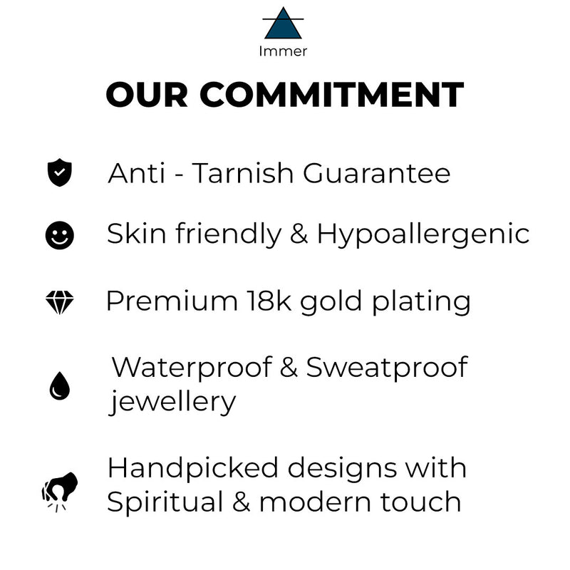 18k Gold-Plated Brass Ring - Premium Quality Unisex Meru Ring