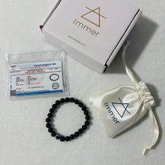 Evil Eye Bracelet with Certified Black Onyx Beads | Nazar Protection, Positivity & Good Luck | Unisex Adjustable Gemstone Bracelet for Men & Women | Certificate of Authenticity Included