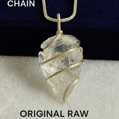 Moonlight Arrow Opalite Arrowhead Pendant | Silver Wire Wrapped Crystal Necklace for Men & Women