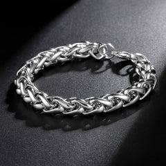 Dragon Bone Bracelet for Men | 304 Grade Surgical Stainless Steel | Anti Tarnish, Daily Wear, Hypoallergenic with 6 Months Warranty - 21 cm